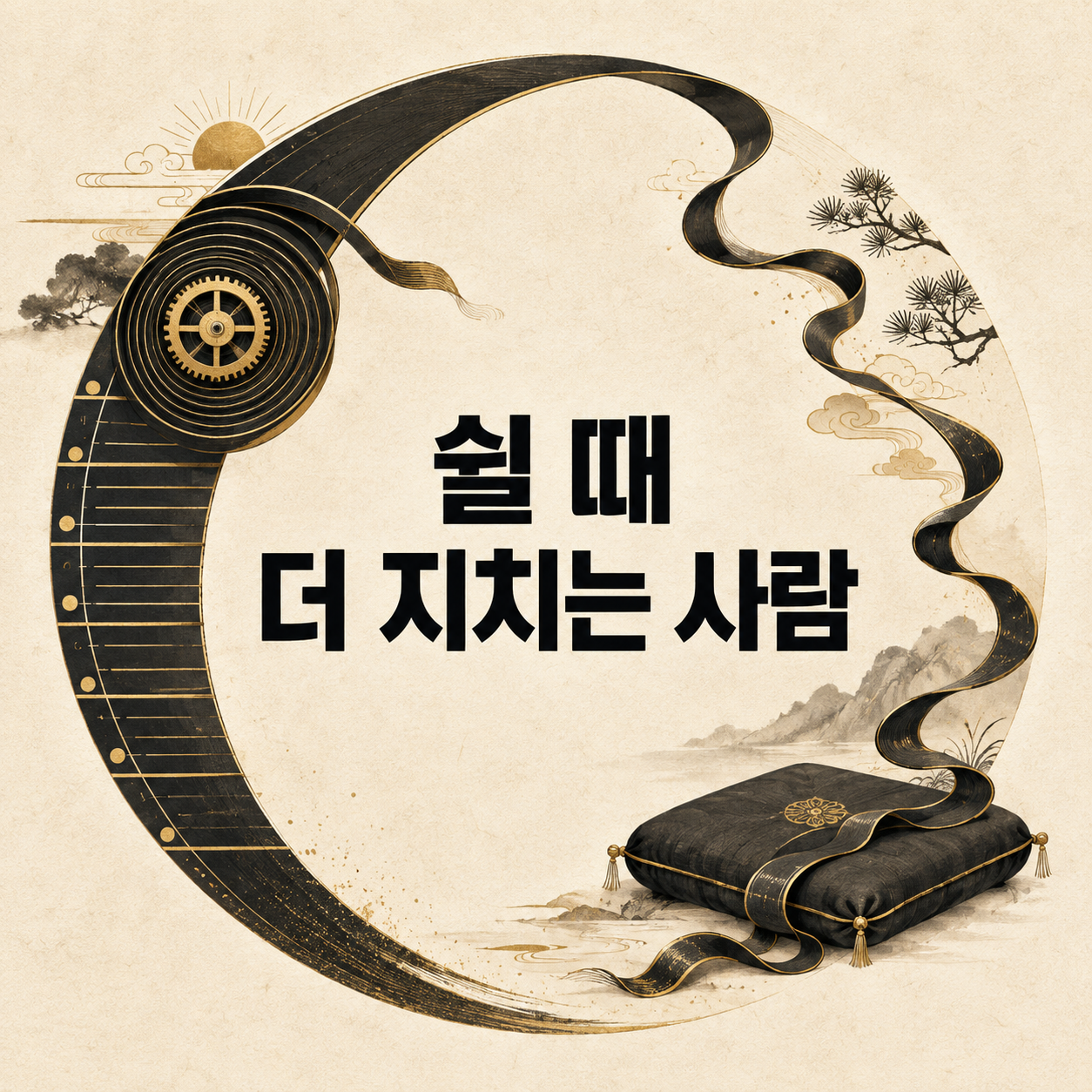 쉴 때 더 지치는 사람