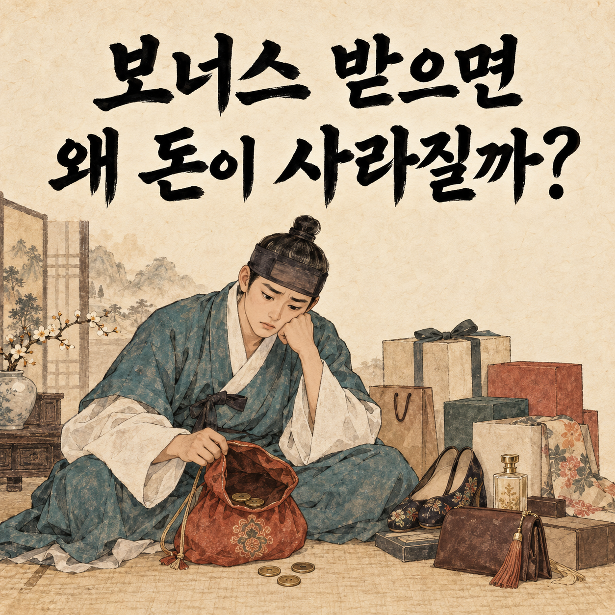 보너스 받으면 왜 돈이 사라질까?
