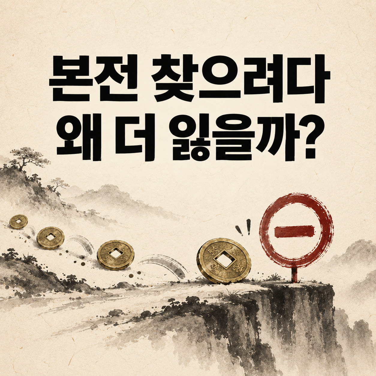 본전 찾으려다 왜 더 잃을까?