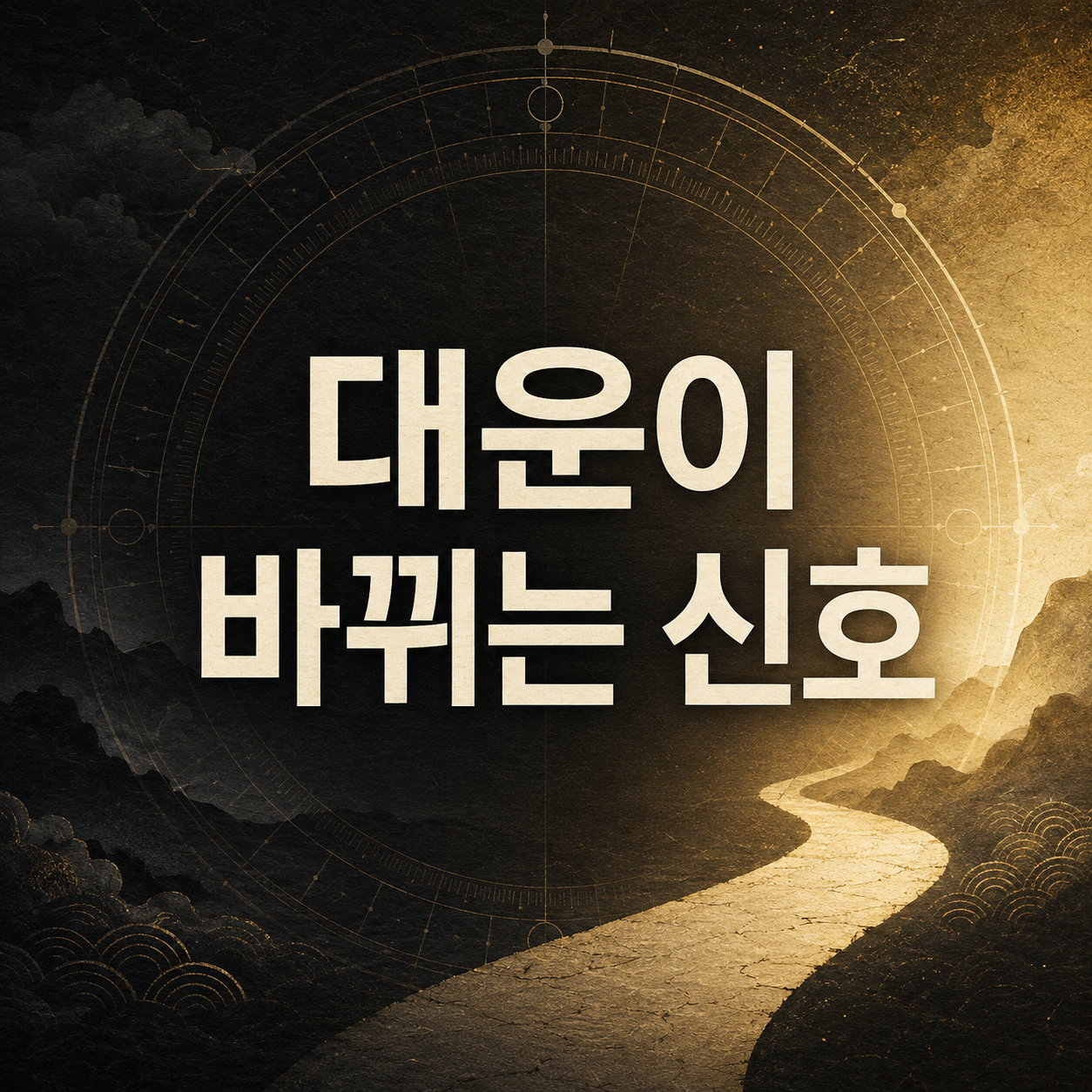 대운이 바뀌는 신호