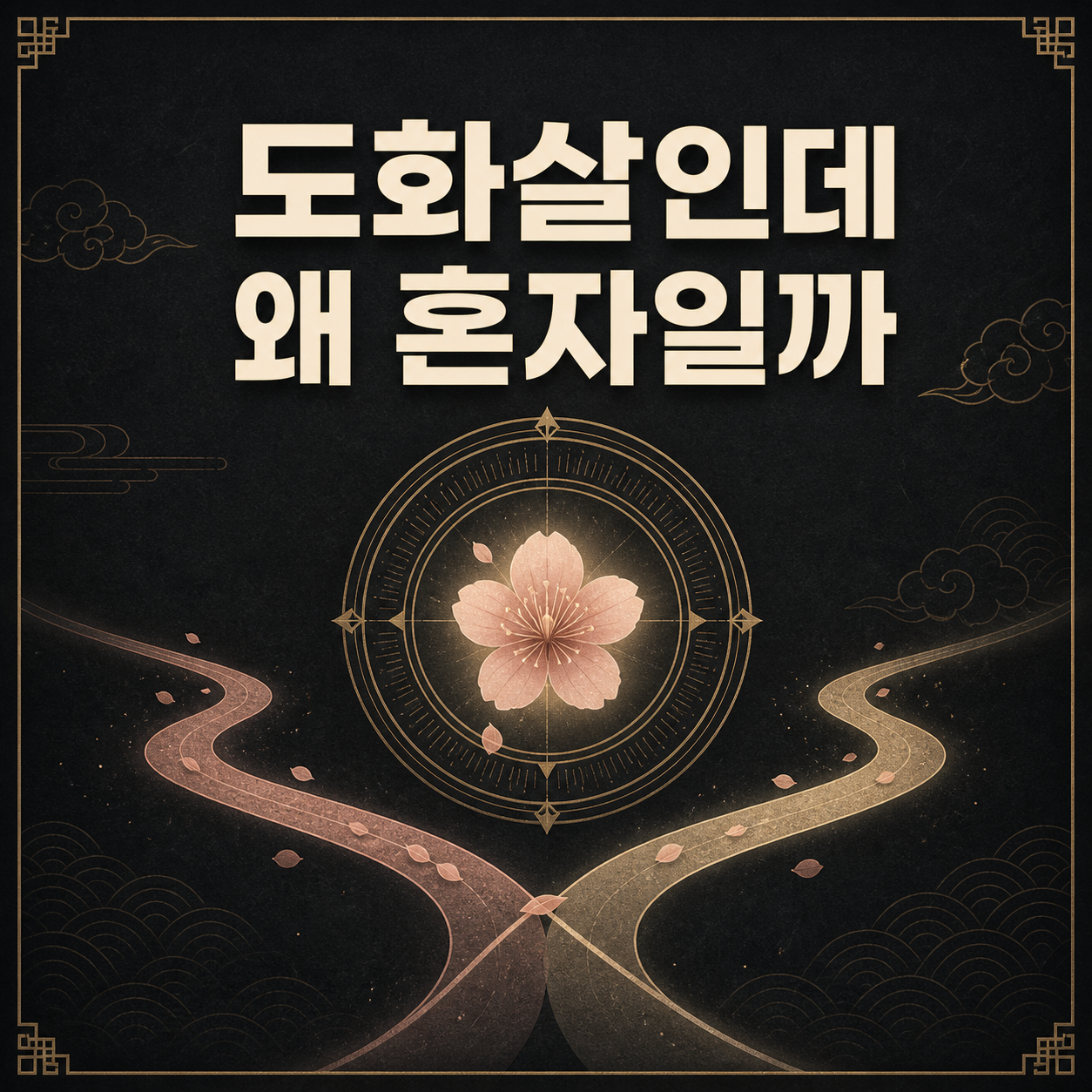 도화살인데 왜 혼자일까