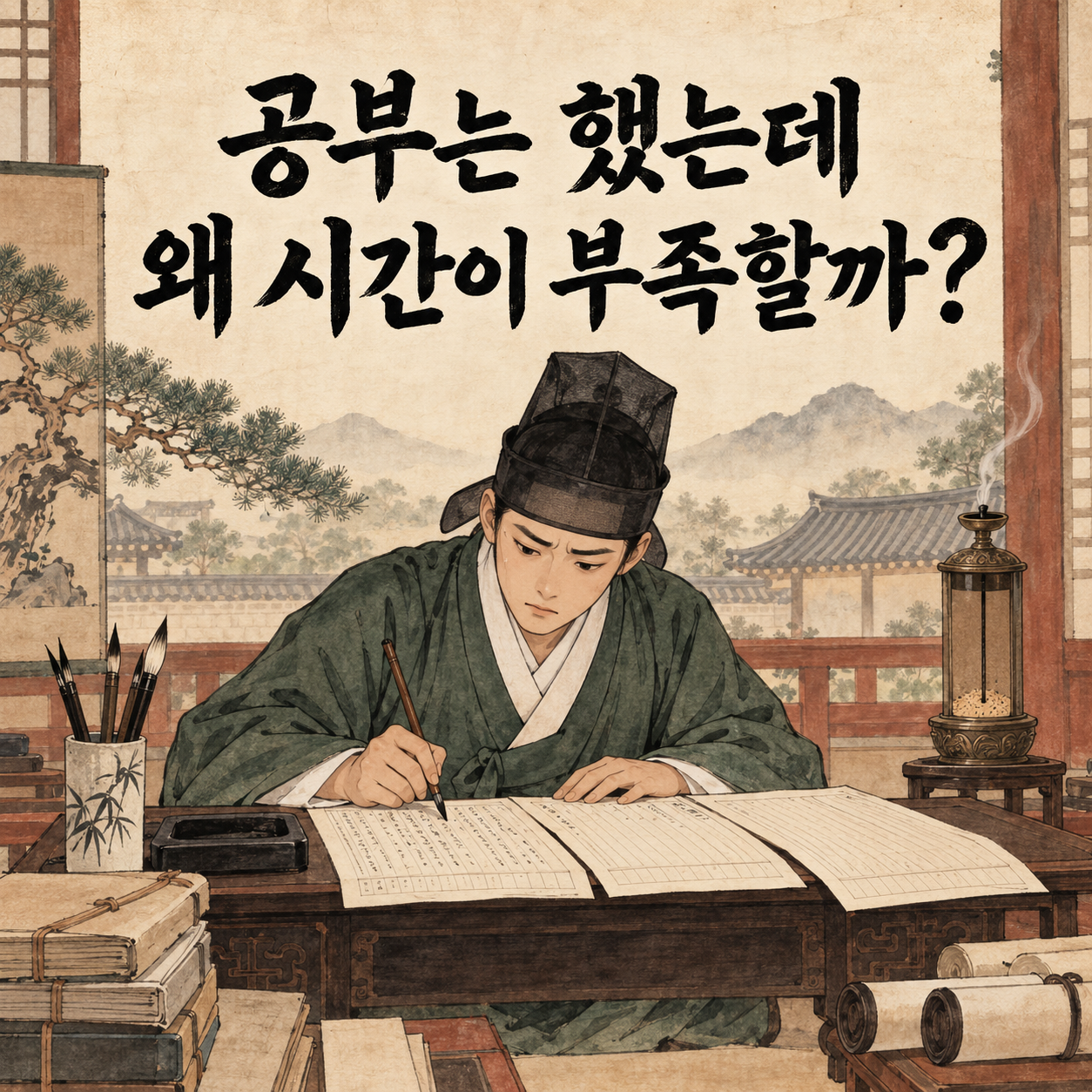 공부는 했는데 왜 시간이 부족할까?