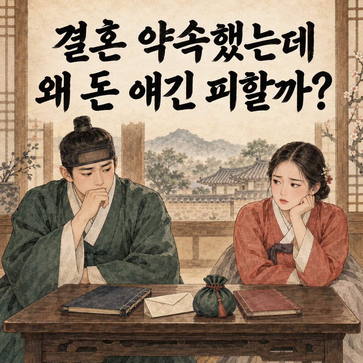 결혼 약속했는데 왜 돈 얘긴 피할까?