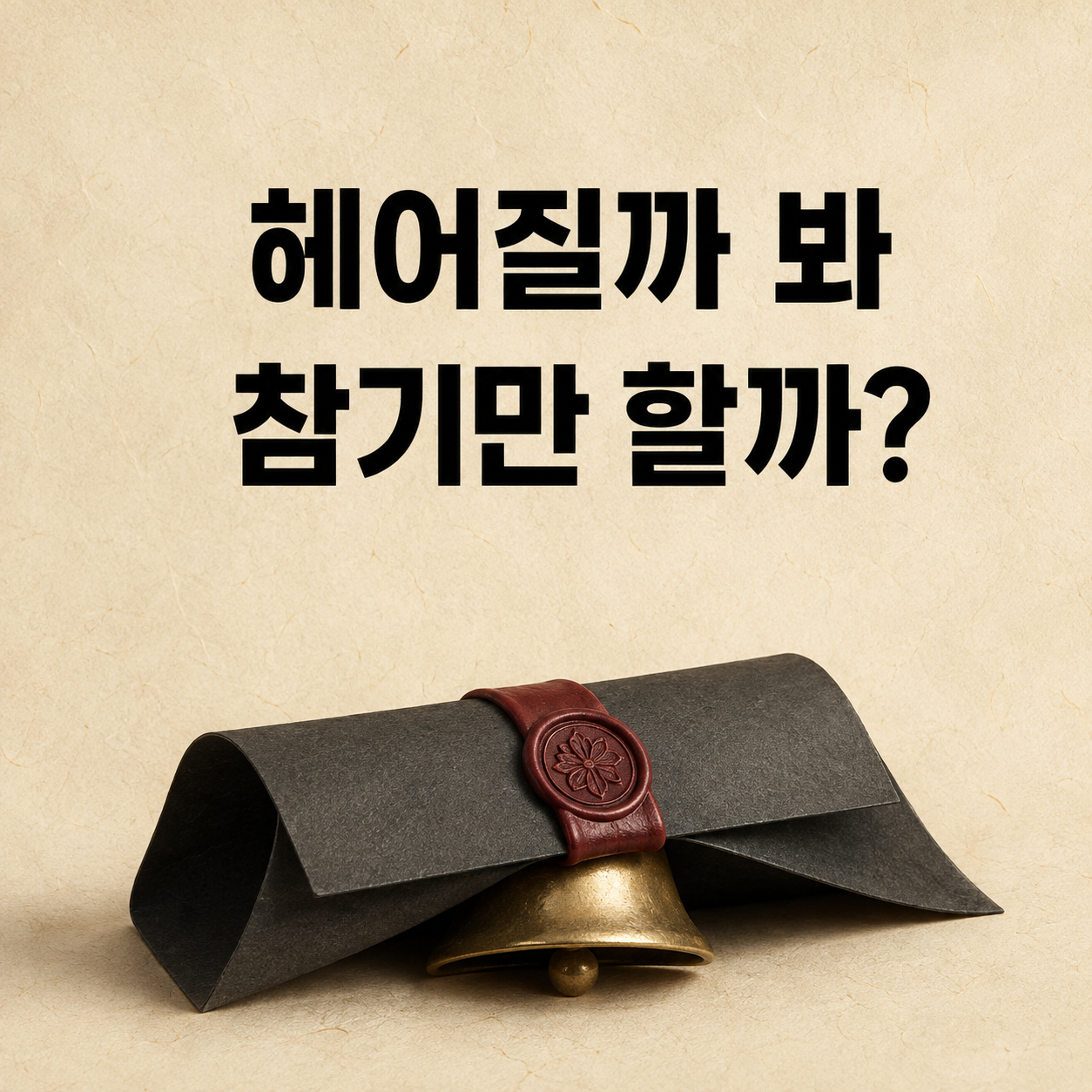 헤어질까 봐 참기만 할까?