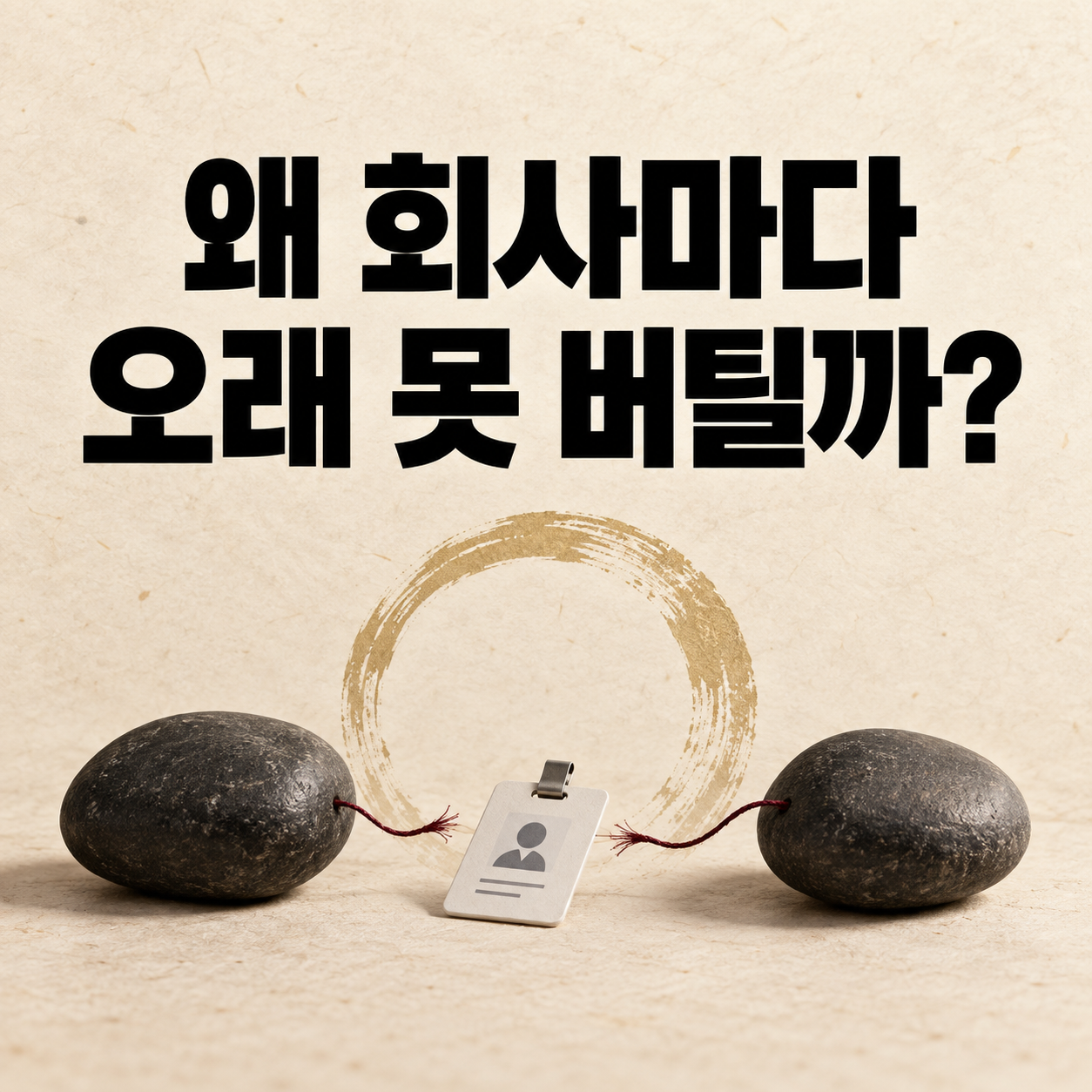 왜 회사마다 오래 못 버틸까?