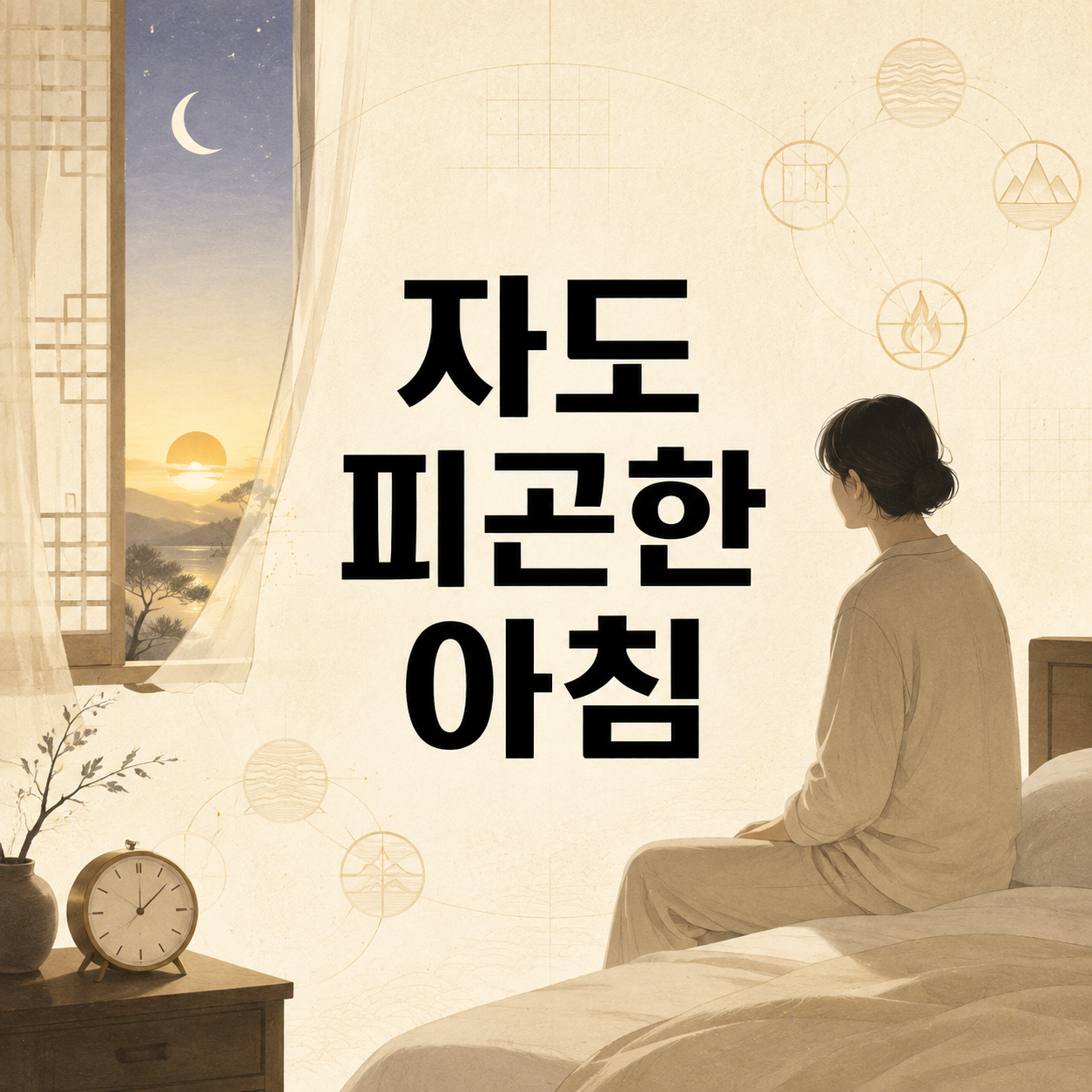 자도 피곤한 아침