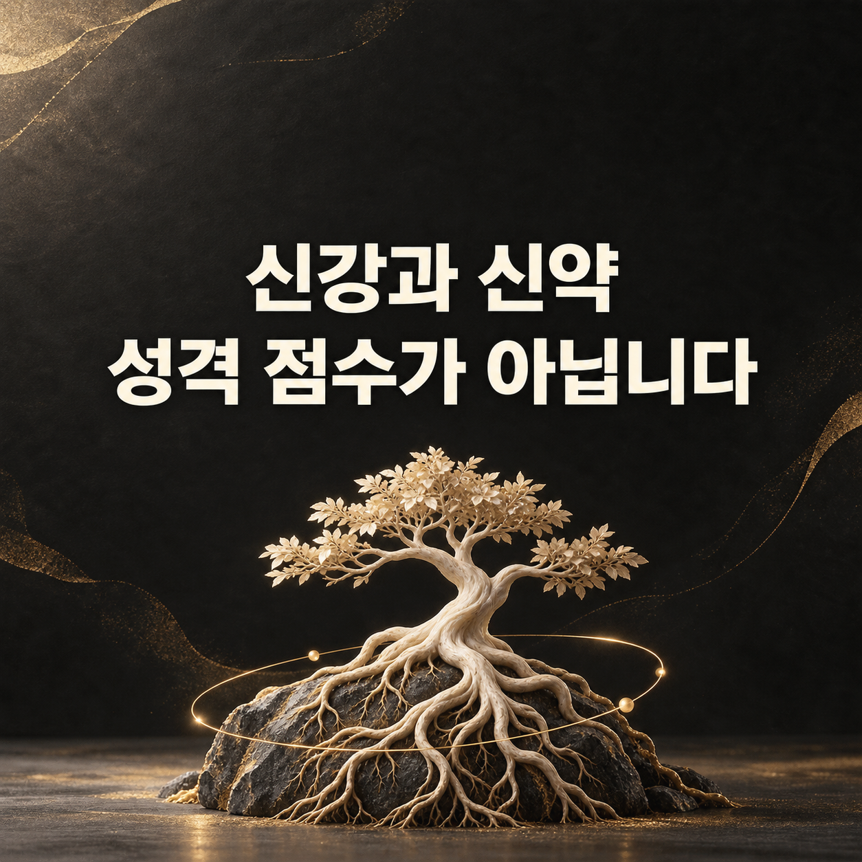 신강과 신약 성격 점수가 아닙니다