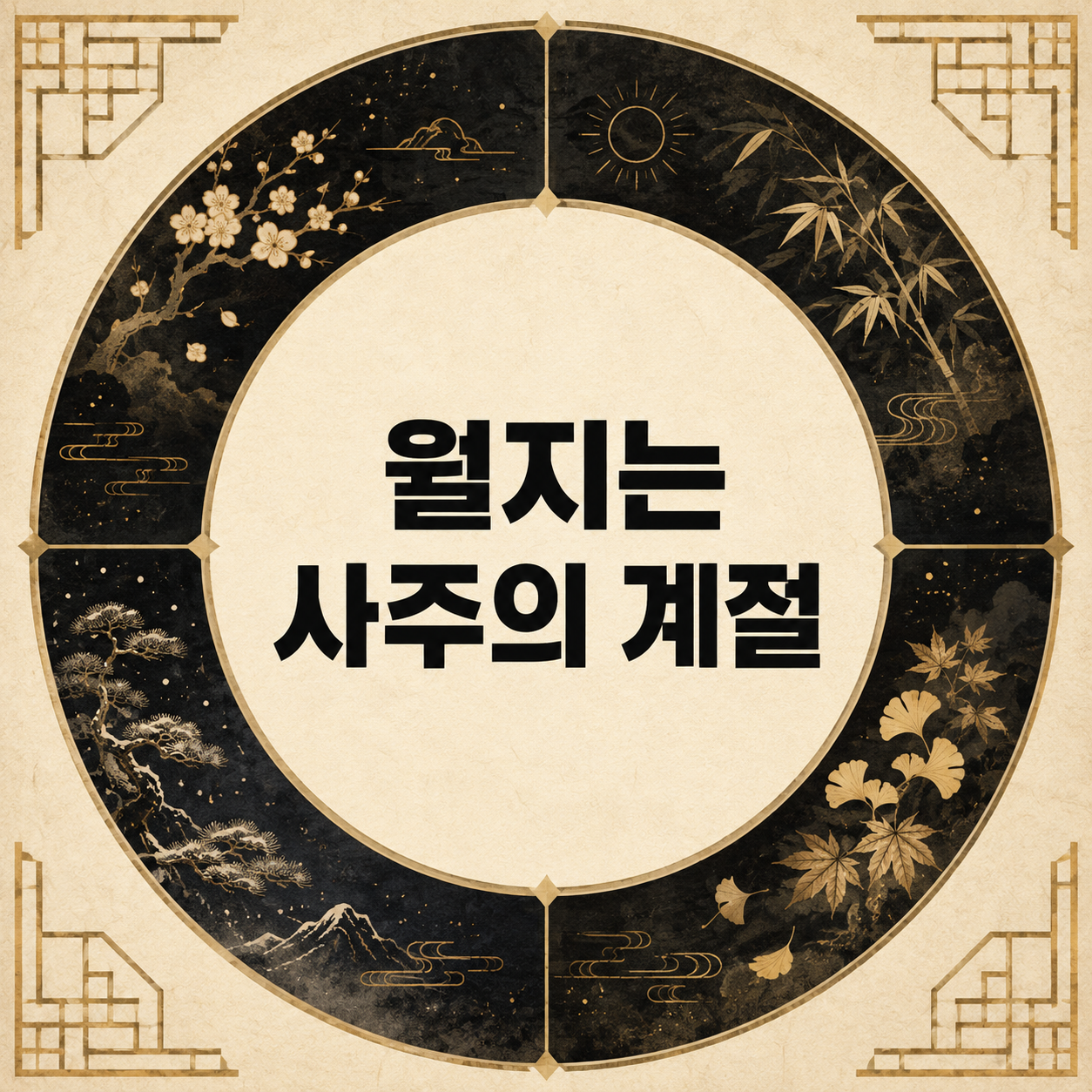 월지는 사주의 계절