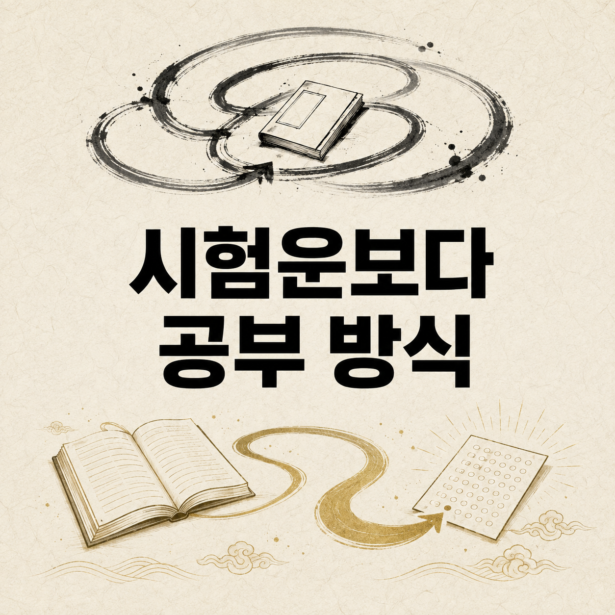 시험운보다 공부 방식