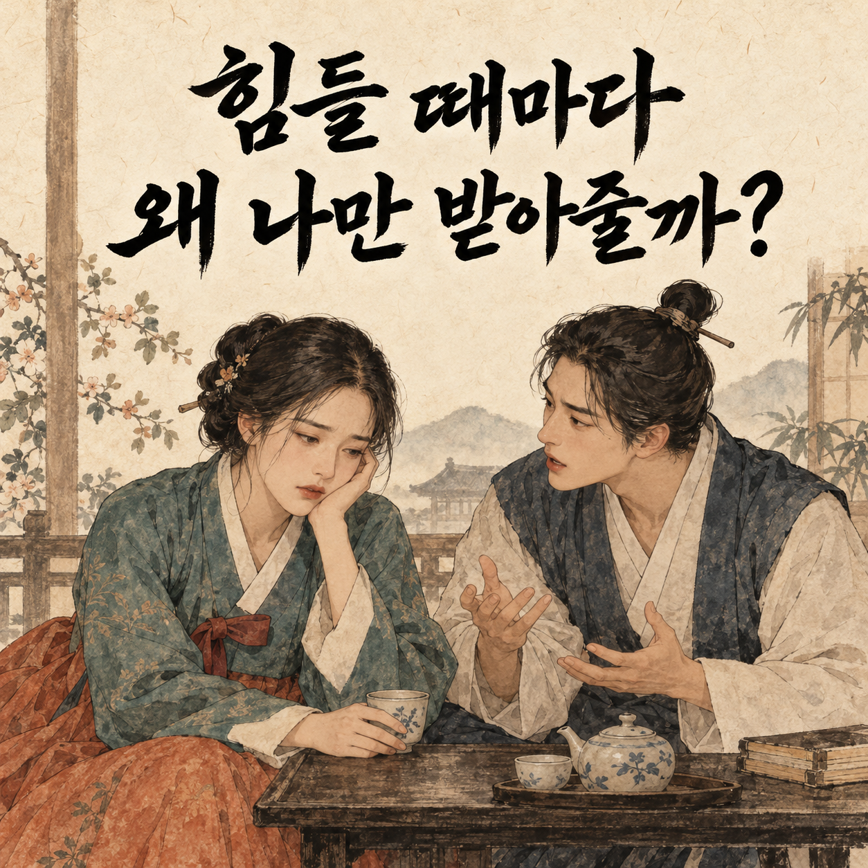 힘들 때마다 왜 나만 받아줄까?